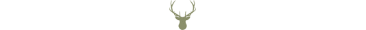 A deer head with antlers in the shape of a circle.